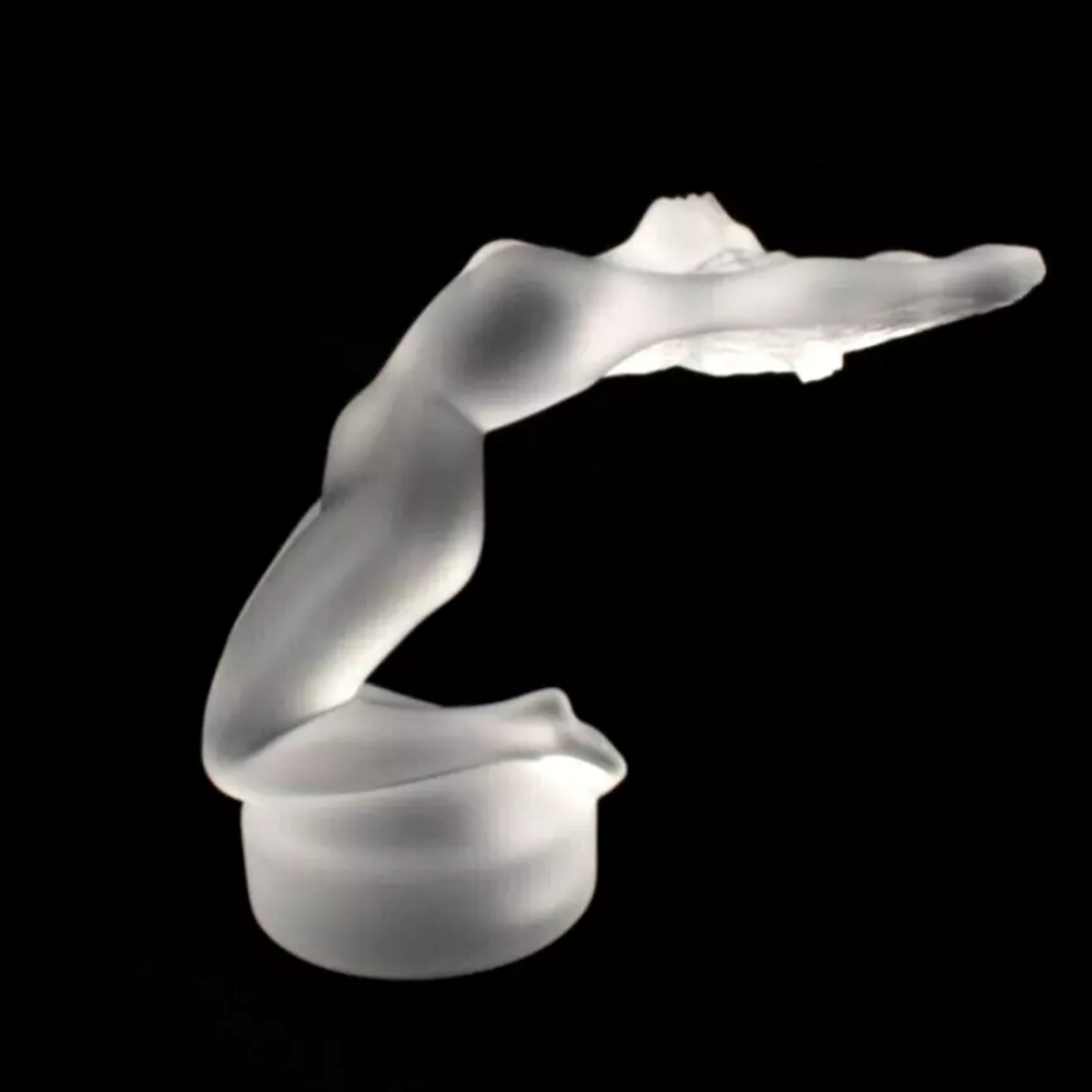 LALIQUE Crystal "Chrysis" Sculpture Figurine 1180900